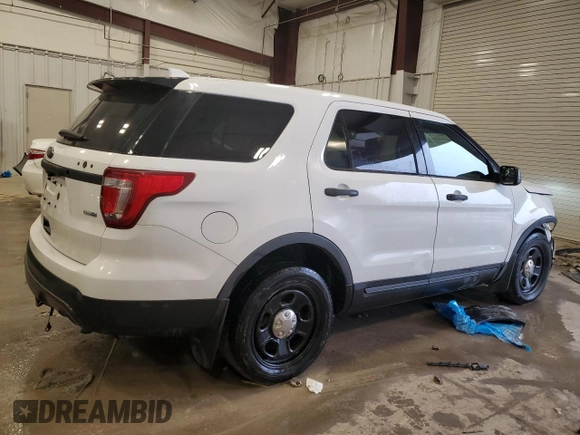 2016 Ford Utility Police Interceptor with VIN 1FM5K8AR7GGC67838, listed as a Copart auction lot 80341924 with 216,672 mi miles and Non Repairable. Bid and sale history available at carsss.com. Image 3.