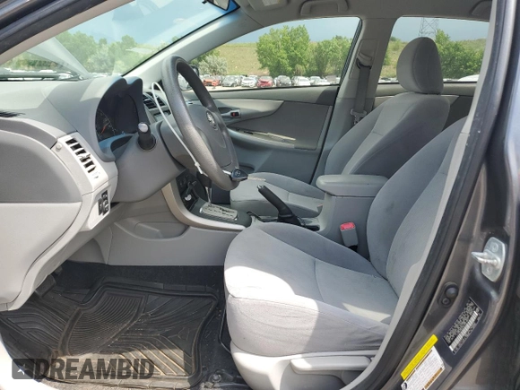 2010 Toyota Corolla with VIN JTDBU4EE6AJ081607, listed as a Copart auction lot 61097275 with 129,131 mi miles and Salvage title. Bid and sale history available at DreamBid. Image 7.