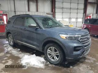 2021 Ford Explorer XLT z VIN 1FMSK8DH6MGB30763, wystawiony jako IAAI lot #41625661 z przebiegiem 91 659 mil mil oraz . Historia ofert i sprzedaży dostępna na DreamBid. Obrazek 1.