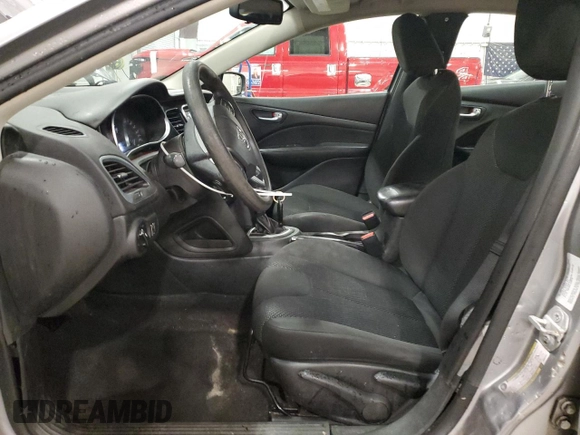 2016 Dodge Dart SE with VIN 1C3CDFAA5GD584950, listed as a Copart auction lot 53951675 with 95,239 mi miles and Salvage Title. Bid and sale history available at DreamBid. Image 7.