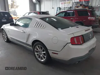 2011 Ford Mustang V6 with VIN 1ZVBP8AM1B5147273, listed as a IAAI auction lot 40283515 with 267,423 mi miles and . Bid and sale history available at DreamBid. Image 3.