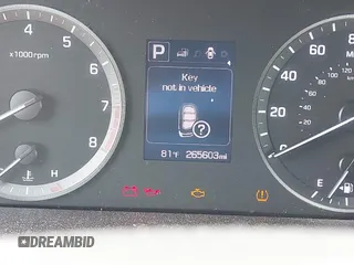 2015 Hyundai Sonata 2.4L Sport with VIN 5NPE34AF4FH117437, listed as a IAAI auction lot 42040653 with 265,603 mi miles. Bid and sale history available at carsss.com. Image 15.