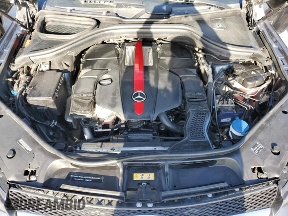 2016 Mercedes-Benz GLE 450 AMG with VIN 4JGED6EBXGA012888, listed as a Copart auction lot 51288915 with 61,779 mi miles and Salvage title. Bid and sale history available at DreamBid. Image 12.