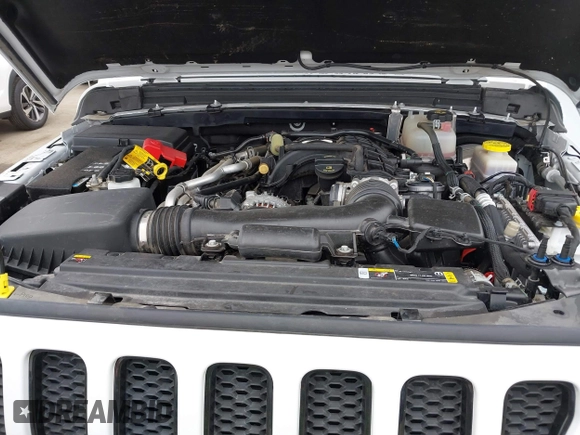 2023 Jeep Wrangler Sahara with VIN 1C4HJXEG5PW581632, listed as a IAAI auction lot 42462622 with 24,550 mi miles and . Bid and sale history available at DreamBid. Image 10.