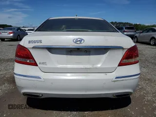 2013 Hyundai Equus Signature с VIN KMHGH4JH8DU070116, выставлен на аукционе Copart как лот 56278165 с пробегом 170 895 миль миль и Чистый • Clean title. История ставок и продаж доступна на DreamBid. Изображение 6.