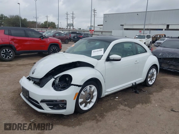 2019 Volkswagen Beetle S with VIN 3VWFD7AT2KM701622, listed as a IAAI auction lot 41520300 with Not provided miles and . Bid and sale history available at DreamBid. Image 18.