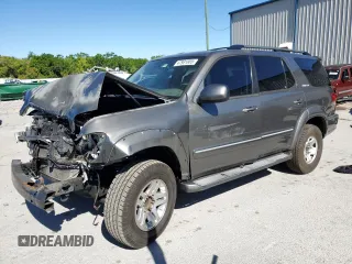 2006 Toyota Sequoia Limited with VIN 5TDZT38A36S276272, listed as a Copart auction lot 47931805 with 282,558 mi miles and Non Repairable. Bid and sale history available at DreamBid. Image 1.
