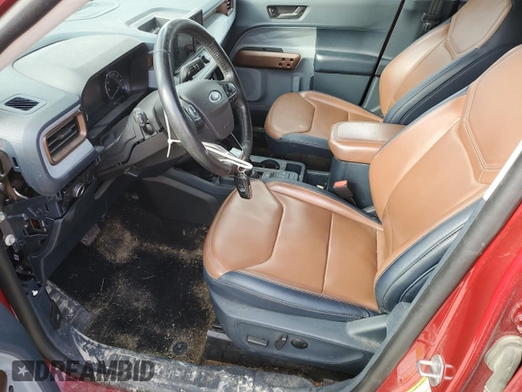 2022 Ford Maverick XL z VIN 3FTTW8E33NRA56650, wystawiony jako Copart lot #57335285 z przebiegiem 51 687 mil mil oraz Szkoda całkowita • Salvage title. Historia ofert i sprzedaży dostępna na DreamBid. Obrazek 7.