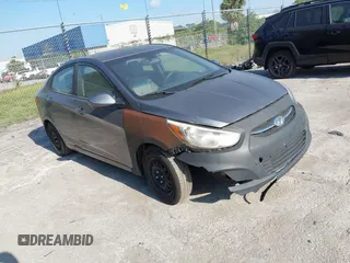 2017 Hyundai Accent SE with VIN KMHCT4AE9HU239892, listed as a IAAI auction lot 42112067 with 145,809 mi miles. Bid and sale history available at carsss.com. Image 1.