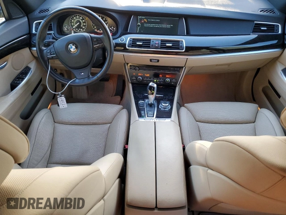 2012 BMW 5 Series 535i Gran Turismo xDrive with VIN WBASP2C50CC338683, listed as a Copart auction lot 75481424 with 53,785 mi miles and Salvage Title. Bid and sale history available at carsss.com. Image 8.