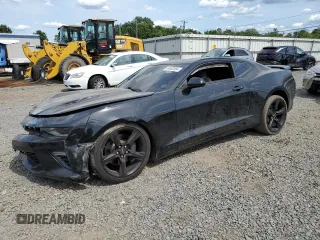 2016 Chevrolet Camaro 1SS with VIN 1G1FF1R71G0193812, listed as a Copart auction lot 64862064 with 0 mi miles and Salvage Title. Bid and sale history available at carsss.com. Image 1.