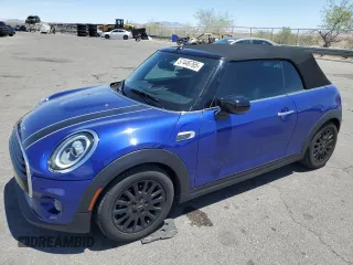 2021 MINI Convertible Cooper z VIN WMWWJ3C06M3N02193, wystawiony jako Copart lot #57446765 z przebiegiem 72 956 mil mil oraz Szkoda całkowita • Salvage title. Historia ofert i sprzedaży dostępna na DreamBid. Obrazek 1.
