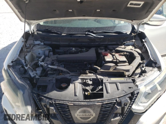 2017 Nissan Rogue SV with VIN 5N1AT2MT1HC844145, listed as a Copart auction lot 49464715 with 80,291 mi miles and Salvage Title. Bid and sale history available at carsss.com. Image 12.