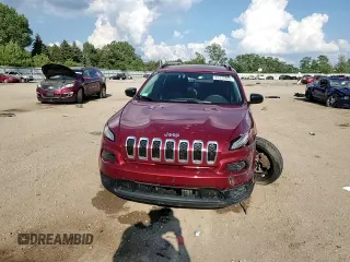 2015 Jeep Cherokee Sport with VIN 1C4PJMAB9FW640510, listed as a Copart auction lot 61372655 with 78,526 mi miles and Salvage title. Bid and sale history available at DreamBid. Image 13.