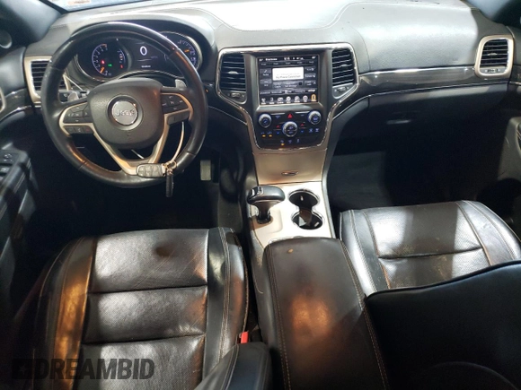 2015 Jeep Grand Cherokee Overland with VIN 1C4RJFCG0FC783375, listed as a Copart auction lot 61966725 with 191,478 mi miles and Salvage title. Bid and sale history available at DreamBid. Image 8.