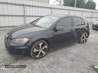 2016 Volkswagen Golf GTI S w/Performance Pkg with VIN 3VW447AU7GM018032, listed as a Copart auction lot 72693904 with 105,001 mi miles and Salvage Title. Bid and sale history available at carsss.com. Image 1.