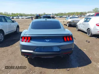 2024 Ford Mustang EcoBoost with VIN 1FA6P8TH8R5140468, listed as a IAAI auction lot 42157511 with 9,559 mi miles and . Bid and sale history available at DreamBid. Image 17.