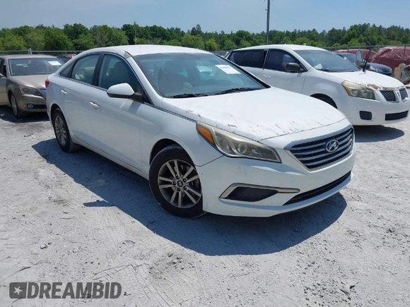 2016 Hyundai Sonata SE with VIN 5NPE24AF4GH289889, listed as a IAAI auction lot 42069507 with 85,938 mi miles and . Bid and sale history available at carsss.com. Image 1.