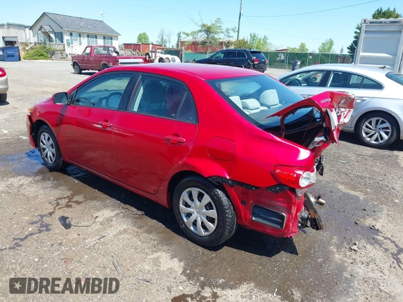 2011 Toyota Corolla L with VIN 2T1BU4EE7BC650736, listed as a IAAI auction lot 42136302 with 163,714 mi miles and . Bid and sale history available at DreamBid. Image 3.