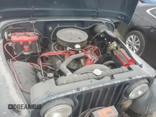 1983 Jeep CJ with VIN 1JCCN87AXDT069163, listed as a Copart auction lot 75219074 with 28,282 mi miles and Non Repairable. Bid and sale history available at carsss.com. Image 12.