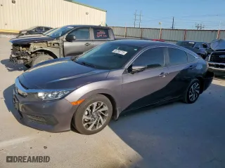 2017 Honda Civic Sedan EX with VIN 19XFC2F71HE071440, listed as a Copart auction lot 53755715 with 50,623 mi miles and Salvage Title. Bid and sale history available at carsss.com. Image 1.