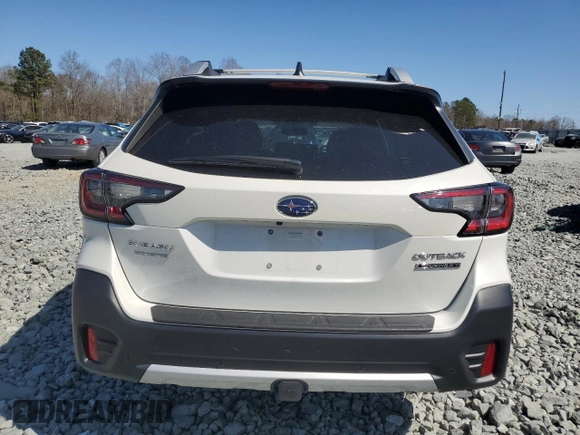 2022 Subaru Outback Touring XT with VIN 4S4BTGPD4N3187889, listed as a Copart auction lot 48377005 with 19,109 mi miles and Salvage title. Bid and sale history available at DreamBid. Image 6.