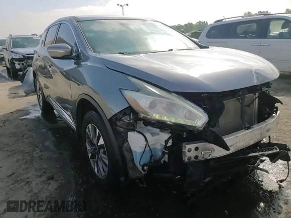 2015 Nissan Murano S with VIN 5N1AZ2MH2FN230944, listed as a Copart auction lot 58028525 with 116,907 mi miles and Salvage title. Bid and sale history available at DreamBid. Image 15.