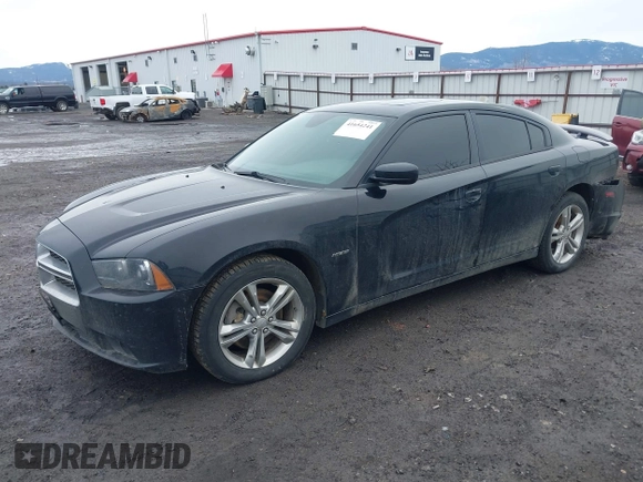 2014 Dodge Charger RT Plus with VIN 2C3CDXDT4EH372012, listed as a IAAI auction lot 41654241 with 177,960 mi miles. Bid and sale history available at carsss.com. Image 2.