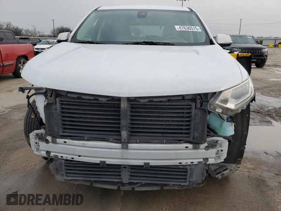 2019 Chevrolet Traverse Premier with VIN 1GNERKKW3KJ297522, listed as a Copart auction lot 47636515 with 111,885 mi miles and Salvage Title. Bid and sale history available at carsss.com. Image 5.