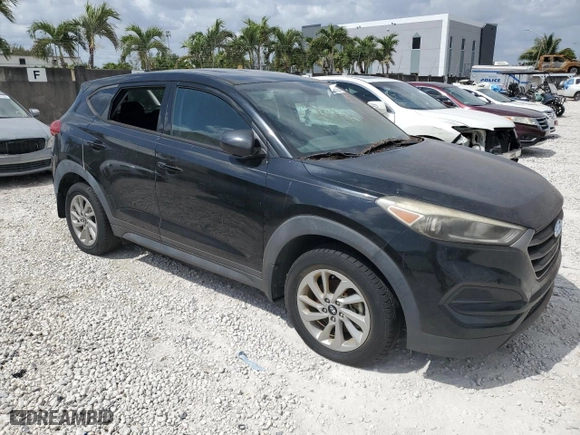 2016 Hyundai Tucson SE with VIN KM8J23A46GU062597, listed as a Copart auction lot 53895125 with 46,147 mi miles and Clean Title. Bid and sale history available at carsss.com. Image 4.