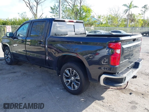 2023 Chevrolet Silverado 1500 LT with VIN 1GCPACEK3PZ224893, listed as a IAAI auction lot 41590020 with 18,578 mi miles and . Bid and sale history available at DreamBid. Image 3.
