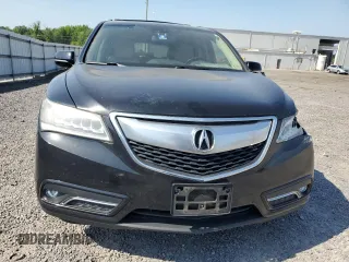 2014 Acura MDX Technology with VIN 5FRYD4H42EB031859, listed as a Copart auction lot 62198125 with 154,400 mi miles and Salvage title. Bid and sale history available at DreamBid. Image 5.