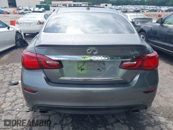2015 Infiniti Q70 with VIN JN1BY1AP6FM540296, listed as a IAAI auction lot 42524538 with 119,933 mi miles and . Bid and sale history available at DreamBid. Image 16.