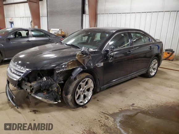 2011 Ford Taurus SHO with VIN 1FAHP2KT3BG131411, listed as a Copart auction lot 44913345 with 152,138 mi miles and Salvage Title. Bid and sale history available at DreamBid. Image 1.