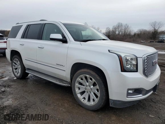 2016 GMC Yukon Denali with VIN 1GKS2CKJ4GR196335, listed as a Copart auction lot 47566265 with 105,970 mi miles and Salvage Title. Bid and sale history available at carsss.com. Image 4.