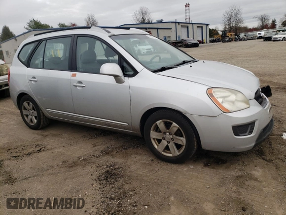 2007 Kia Rondo EX with VIN KNAFG526777112085, listed as a Copart auction lot 80942224 with 175,130 mi miles and Salvage Title. Bid and sale history available at carsss.com. Image 4.