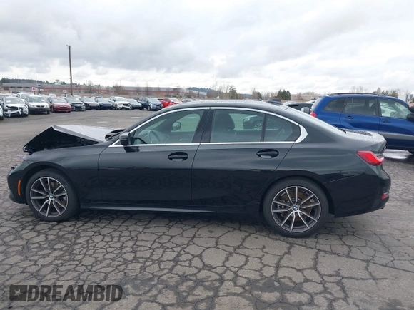 2021 BMW 3 Series 330i xDrive with VIN 3MW5R7J08M8C16500, listed as a IAAI auction lot 41469052 with 21,660 mi miles. Bid and sale history available at carsss.com. Image 14.
