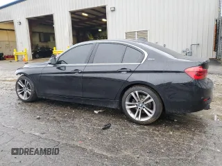 2018 BMW 3 Series 330e iPerformance with VIN WBA8E1C59JA177947, listed as a Copart auction lot 44696215 with 69,231 mi miles and Salvage Title. Bid and sale history available at carsss.com. Image 2.