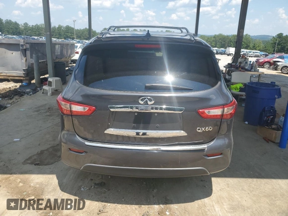 2014 Infiniti QX60 with VIN 5N1AL0MM1EC540130, listed as a Copart auction lot 63769505 with 169,749 mi miles and Clean title. Bid and sale history available at DreamBid. Image 6.