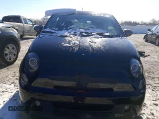 2015 FIAT 500e with VIN 3C3CFFGE0FT527259, listed as a Copart auction lot 42097735 with 44,800 mi miles and Clean Title. Bid and sale history available at carsss.com. Image 5.