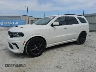 2022 Dodge Durango R/T z VIN 1C4SDJCT9NC230229, wystawiony jako Copart lot #56567995 z przebiegiem 12 626 mil mil oraz Czysty tytuł • Clean title. Historia ofert i sprzedaży dostępna na DreamBid. Obrazek 1.