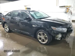 2013 Ford Taurus SEL with VIN 1FAHP2H88DG235897, listed as a Copart auction lot 47443355 with 222,920 mi miles and Salvage Title. Bid and sale history available at DreamBid. Image 4.