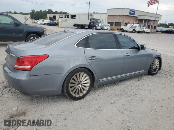 2015 Hyundai Equus Ultimate z VIN KMHGH4JH4FU096943, wystawiony jako Copart lot #70185544 z przebiegiem 98 074 mil mil oraz Szkoda całkowita • Salvage title. Historia ofert i sprzedaży dostępna na DreamBid. Obrazek 3.