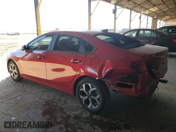 2021 Kia Forte LXS with VIN 3KPF24AD7ME297634, listed as a Copart auction lot 45760395 with 84,804 mi miles and Salvage Title. Bid and sale history available at DreamBid. Image 2.