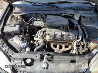2005 Honda Civic VP SSRS z VIN 1HGEM22365L078593, wystawiony jako Copart lot #60747785 z przebiegiem 214 835 mil mil oraz Czysty tytuł • Clean title. Historia ofert i sprzedaży dostępna na DreamBid. Obrazek 11.