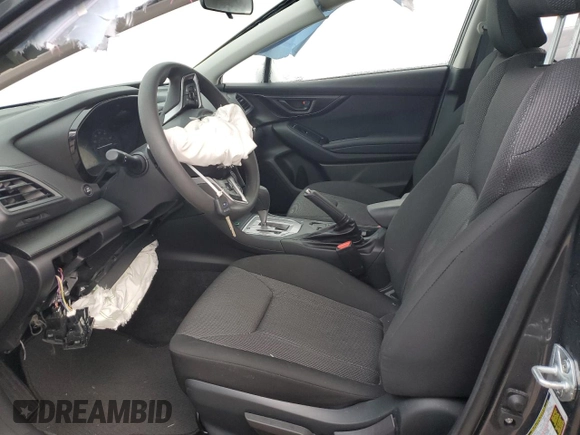 2023 Subaru Impreza with VIN 4S3GKAB69P3604512, listed as a Copart auction lot 81816624 with 3,027 mi miles and Salvage title. Bid and sale history available at DreamBid. Image 7.