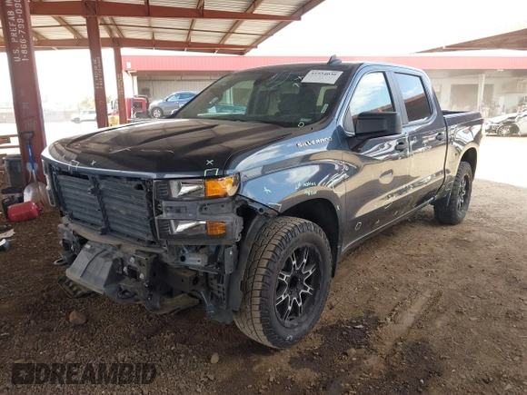 2021 Chevrolet Silverado 1500 Custom with VIN 1GCPWBEK4MZ240950, listed as a IAAI auction lot 41934030 with 109,372 mi miles and . Bid and sale history available at DreamBid. Image 16.