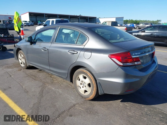 2013 Honda Civic LX with VIN 2HGFB2F56DH577685, listed as a IAAI auction lot 42040617 with 182,713 mi miles and . Bid and sale history available at DreamBid. Image 3.