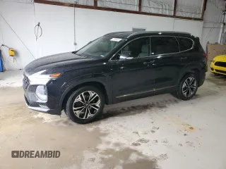 2019 Hyundai Santa Fe Ultimate with VIN 5NMS5CAA6KH014183, listed as a Copart auction lot 47938005 with 83,592 mi miles and Salvage Title. Bid and sale history available at DreamBid. Image 1.