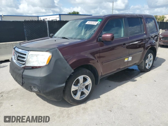 2013 Honda Pilot EX-L с VIN 5FNYF3H58DB044788, выставлен на аукционе Copart как лот 60202325 с пробегом Не указан миль и Списание • Salvage title. История ставок и продаж доступна на DreamBid. Изображение 1.